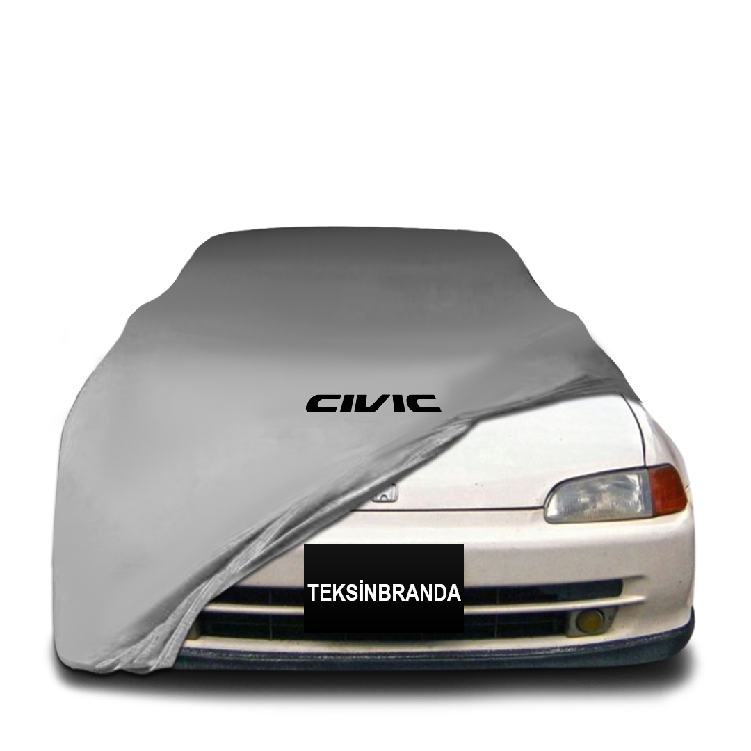 Honda Civic 5 Sedan (1991-1995) Indoor Car Cover Custom Fit, Black, Gray, Blue, Red Color