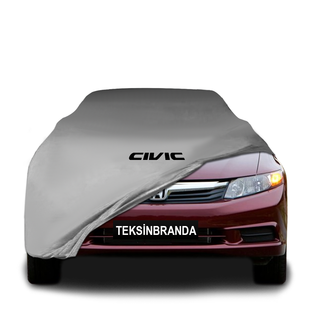 Honda Civic 9 Sedan Indoor Car Cover Custom Fit, Black, Gray, Blue, Red Color