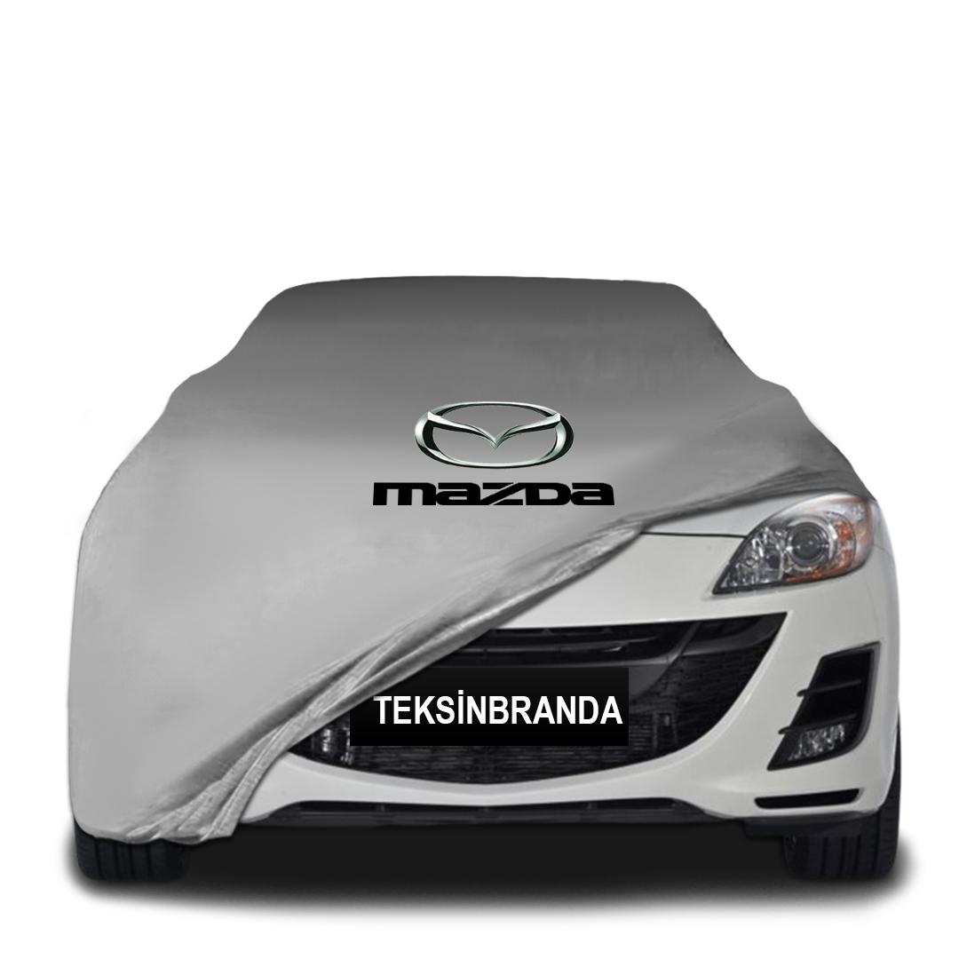 Mazda 3 2 Hatchback (2009-2013) Indoor Car Cover Custom Fit, Black, Gray, Blue, Red Color
