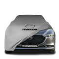 Mazda 3 4 Sedan (2019-) Indoor Car Cover Custom Fit, Black, Gray, Blue, Red Color