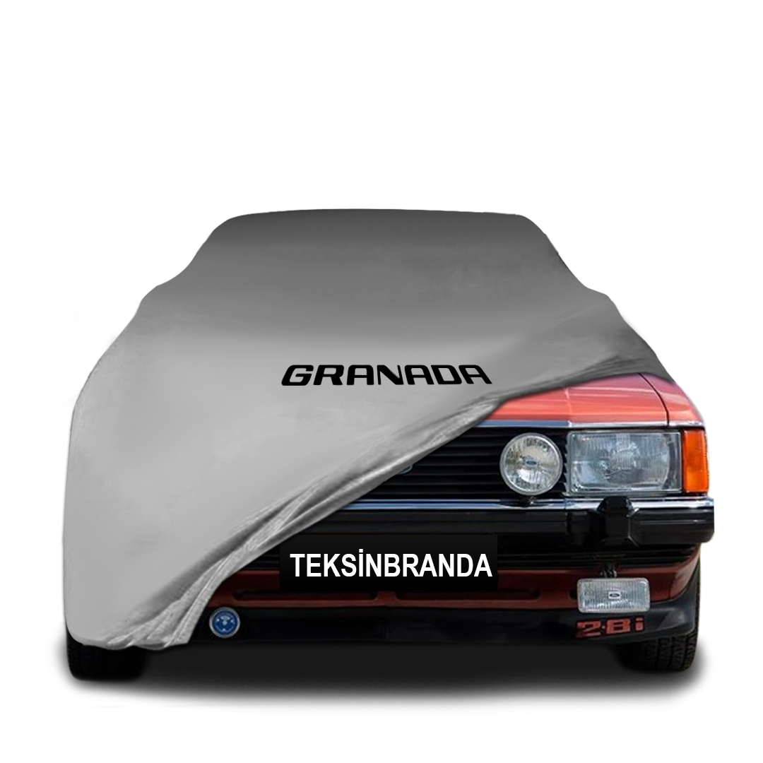 Ford Granada Indoor Car Cover Custom Fit, Black, Gray, Blue, Red Color