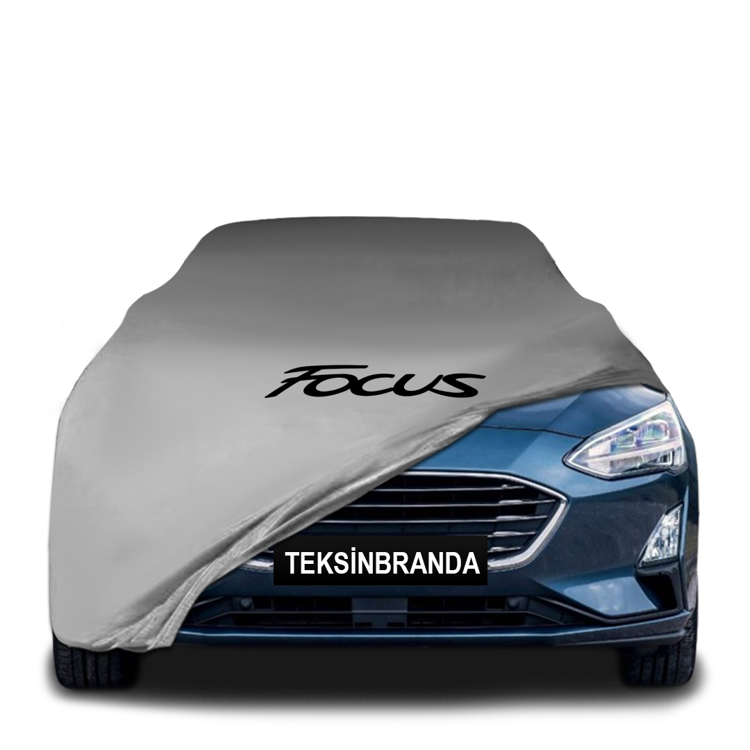 Ford Focus 4 Sedan (2018-) Indoor Car Cover Custom Fit, Black, Gray, Blue, Red Color