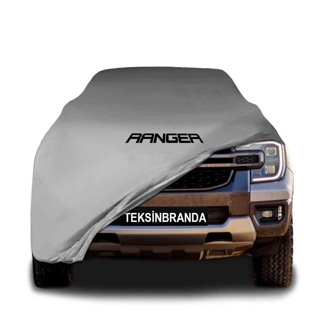 Ford Ranger 5 (2023-) Indoor Car Cover Custom Fit, Black, Gray, Blue, Red Color