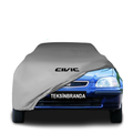Honda Civic 6 Sedan (1995-2001) Indoor Car Cover Custom Fit, Black, Gray, Blue, Red Color