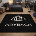 Mercedes Maybach Premium Luxury Rug (60x87) INCH (150x220) cm Home, Garage & Display Carpet Auto Area Carpet, Car Garage Decor,Car Floor Mat