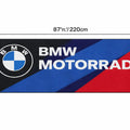 BMW Premium Custom Rug (28x87) INCHS (75x220)Cm – Motorcycle Garage & Room Decor