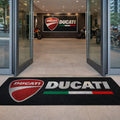 DUCATİ Premium Custom Rug (28x87) INCHS (75x220)Cm – Motorcycle Garage & Room Decor