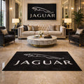 JAGUAR Premium Luxury Rug (60x87) INCH (150x220) cm Home, Garage & Display Carpet Auto Area Carpet, Car Garage Decor,Car Floor Mat