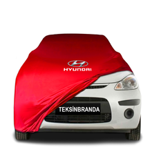 Hyundai I10 1 Hatchback (2008-2013) Indoor Car Cover Custom Fit, Black, Gray, Blue, Red Color