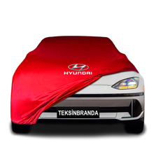 Hyundai Ioniq 6 (2022-) Indoor Car Cover Custom Fit, Black, Gray, Blue, Red Color