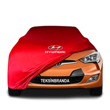 Hyundai Veloster (2011-2018) Indoor Car Cover Custom Fit, Black, Gray, Blue, Red Color