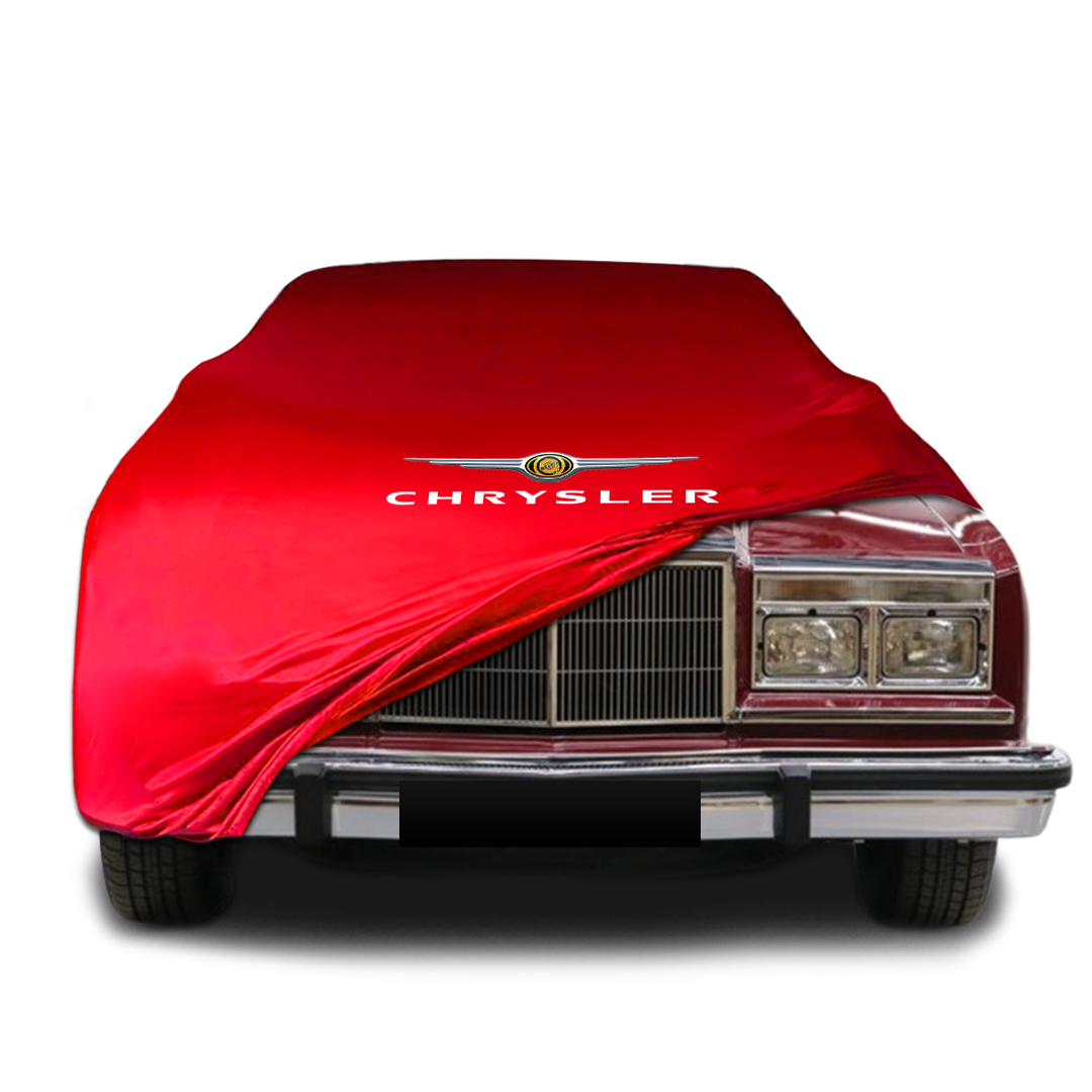 Chrysler New Yorker (1988-1993) Custom Fit Indoor Car Cover Soft Stretch Black Gray Blue Red Dust Protection Garage Cover Laser Cut + Bag