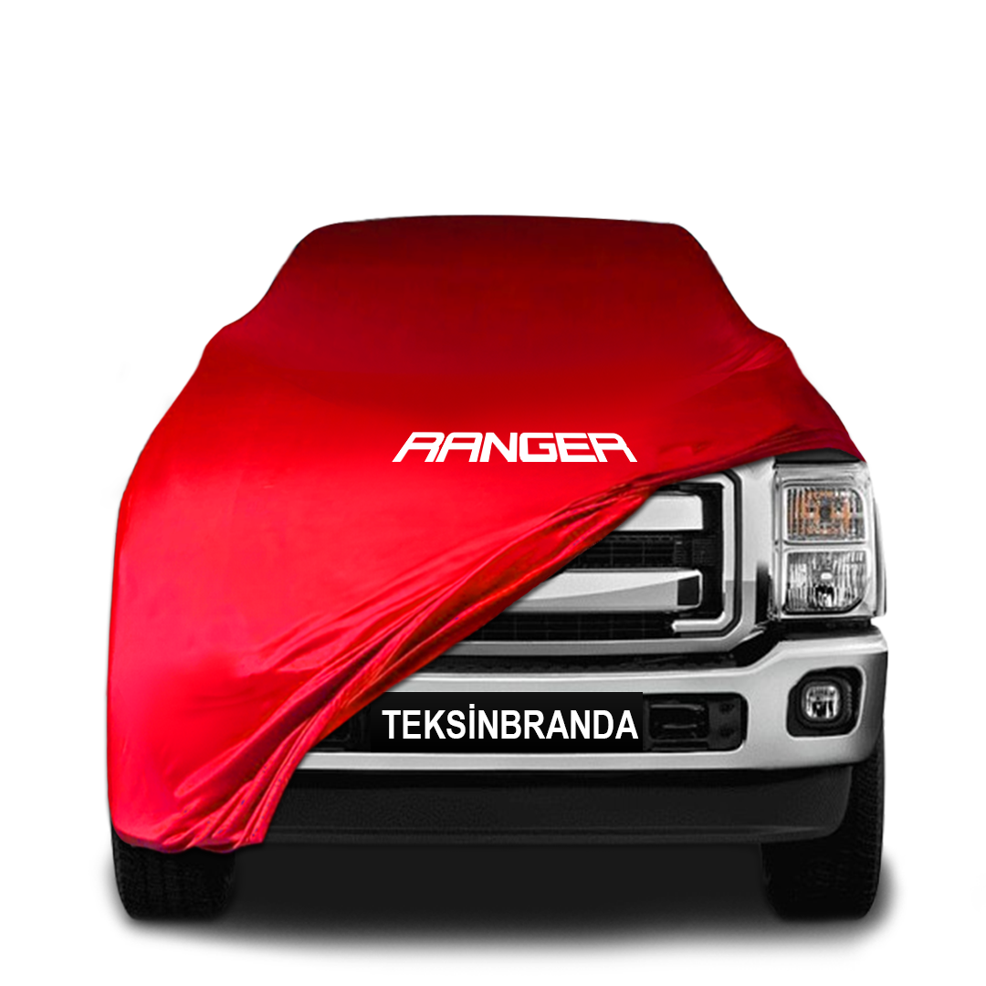Ford F-350 Ranger Indoor Car Cover Custom Fit, Black, Gray, Blue, Red Color
