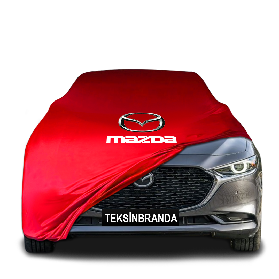 Mazda 3 4 Hatchback (2019-) Indoor Car Cover Custom Fit, Black, Gray, Blue, Red Color