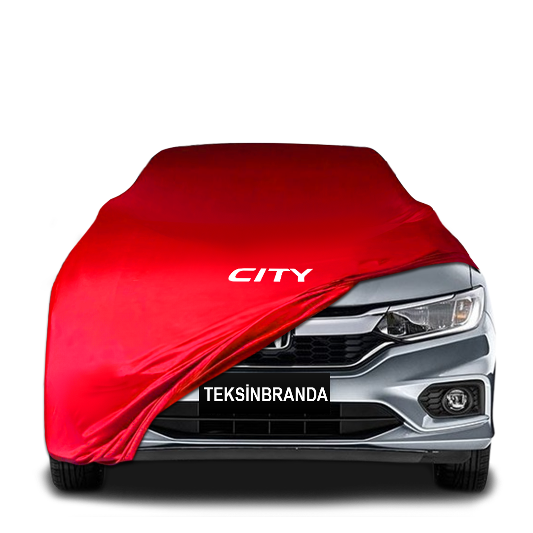 Honda City 7 (2019-) Indoor Car Cover Custom Fit, Black, Gray, Blue, Red Color