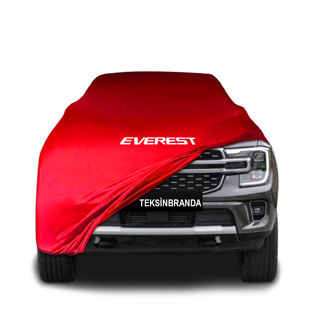 Ford Everest Indoor Car Cover Custom Fit, Black, Gray, Blue, Red Color