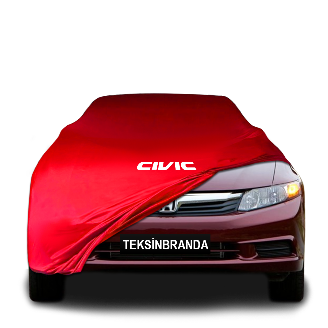 Honda Civic 9 Sedan Indoor Car Cover Custom Fit, Black, Gray, Blue, Red Color