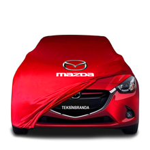 Mazda 2 3 (DJ) (2014-2022) Indoor Car Cover Custom Fit, Black, Gray, Blue, Red Color
