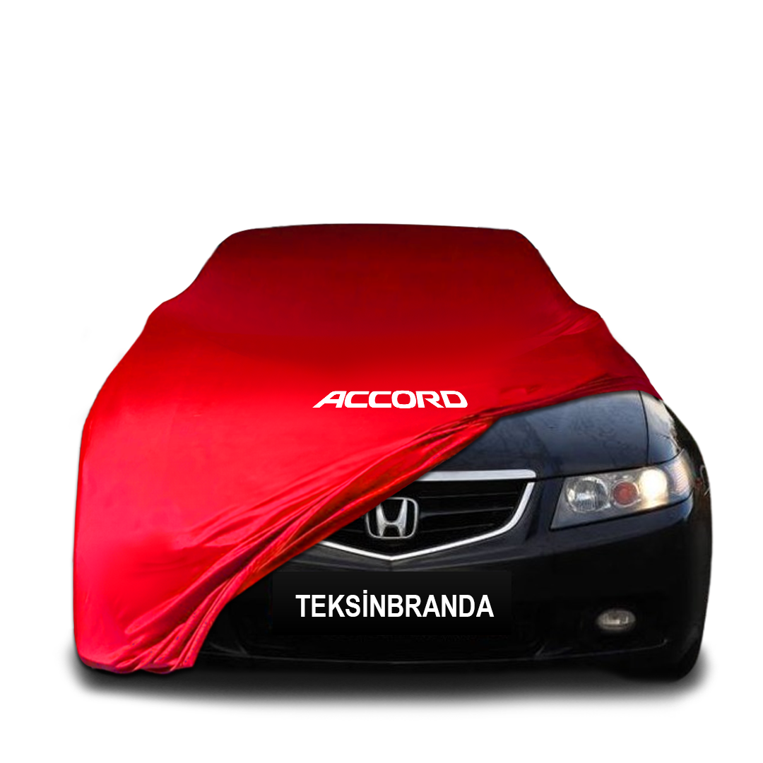 Honda Accord 7 Sedan (2002-2007) Indoor Car Cover Custom Fit, Black, Gray, Blue, Red Color