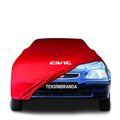 Honda Civic 6 Sedan (1995-2001) Indoor Car Cover Custom Fit, Black, Gray, Blue, Red Color