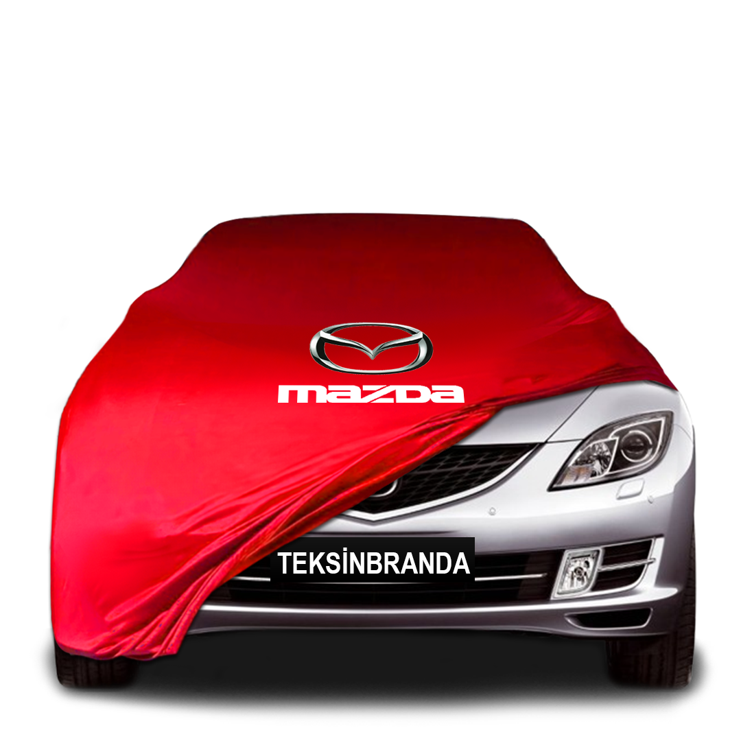 Mazda 6 2 Sedan (2007-2012) Indoor Car Cover Custom Fit, Black, Gray, Blue, Red Color
