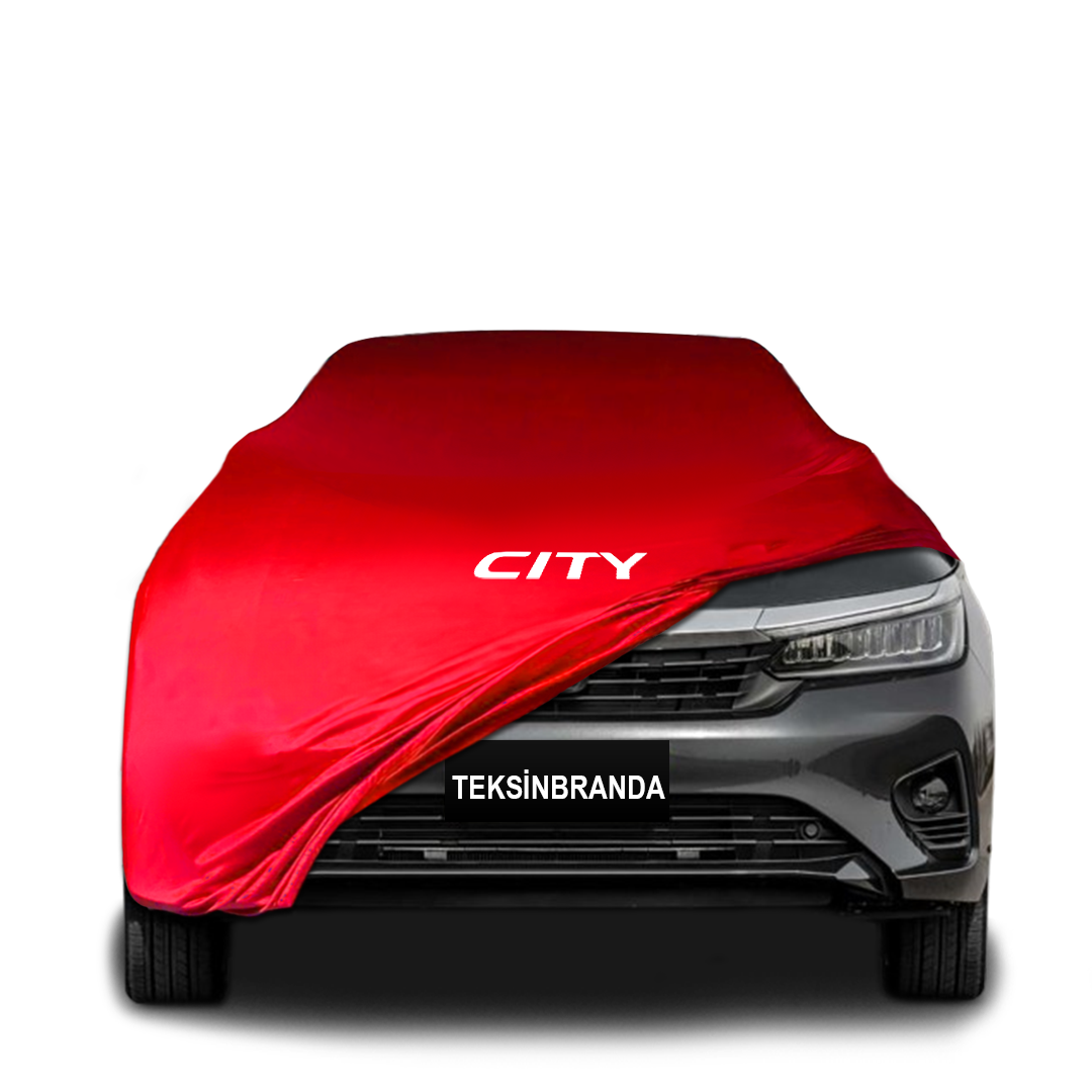 Honda City 8 (2019-) Indoor Car Cover Custom Fit, Black, Gray, Blue, Red Color