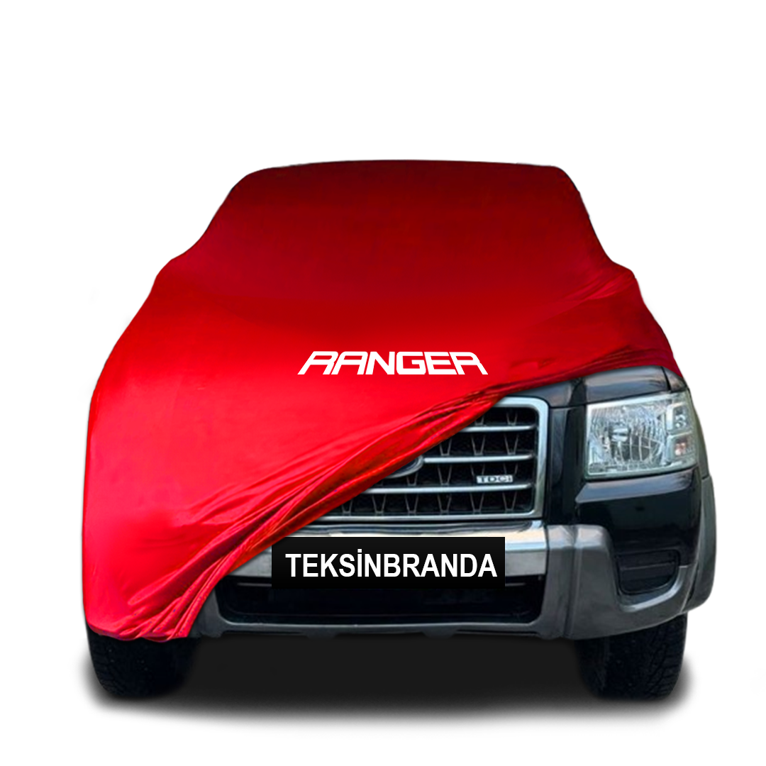 Ford Ranger 2 Indoor Car Cover Custom Fit, Black, Gray, Blue, Red Color