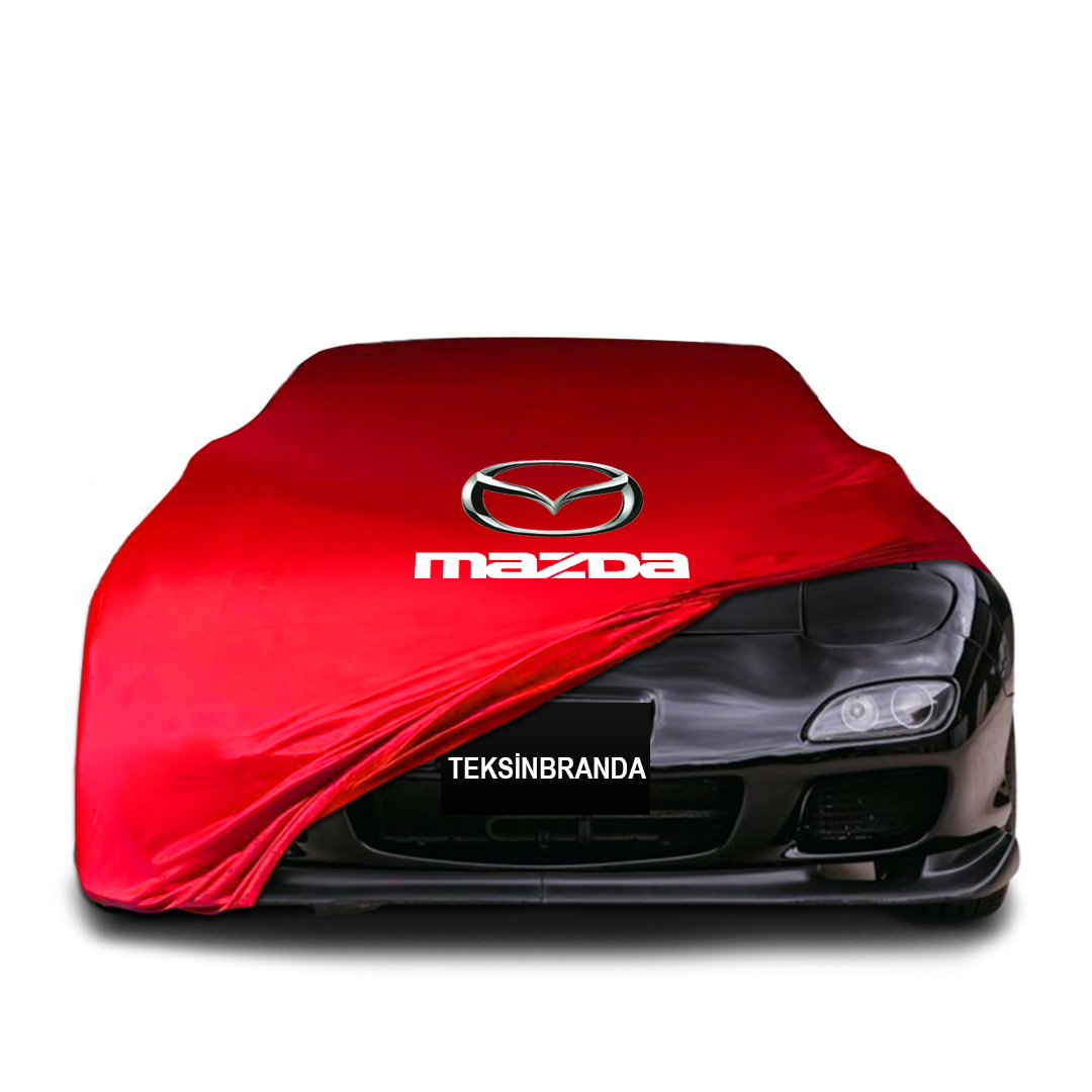 Mazda RX-7 Coupe Indoor Car Cover Custom Fit, Black, Gray, Blue, Red Color