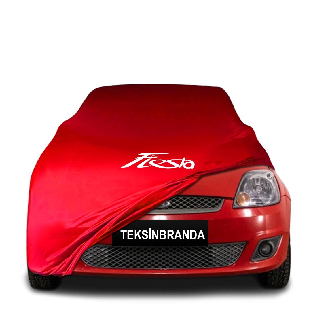 Ford Fiesta 6 (2001-2008) MK6 Indoor Car Cover Custom Fit, Black, Gray, Blue, Red Color