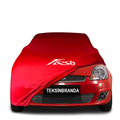 Ford Fiesta 6 (2001-2008) MK6 Indoor Car Cover Custom Fit, Black, Gray, Blue, Red Color