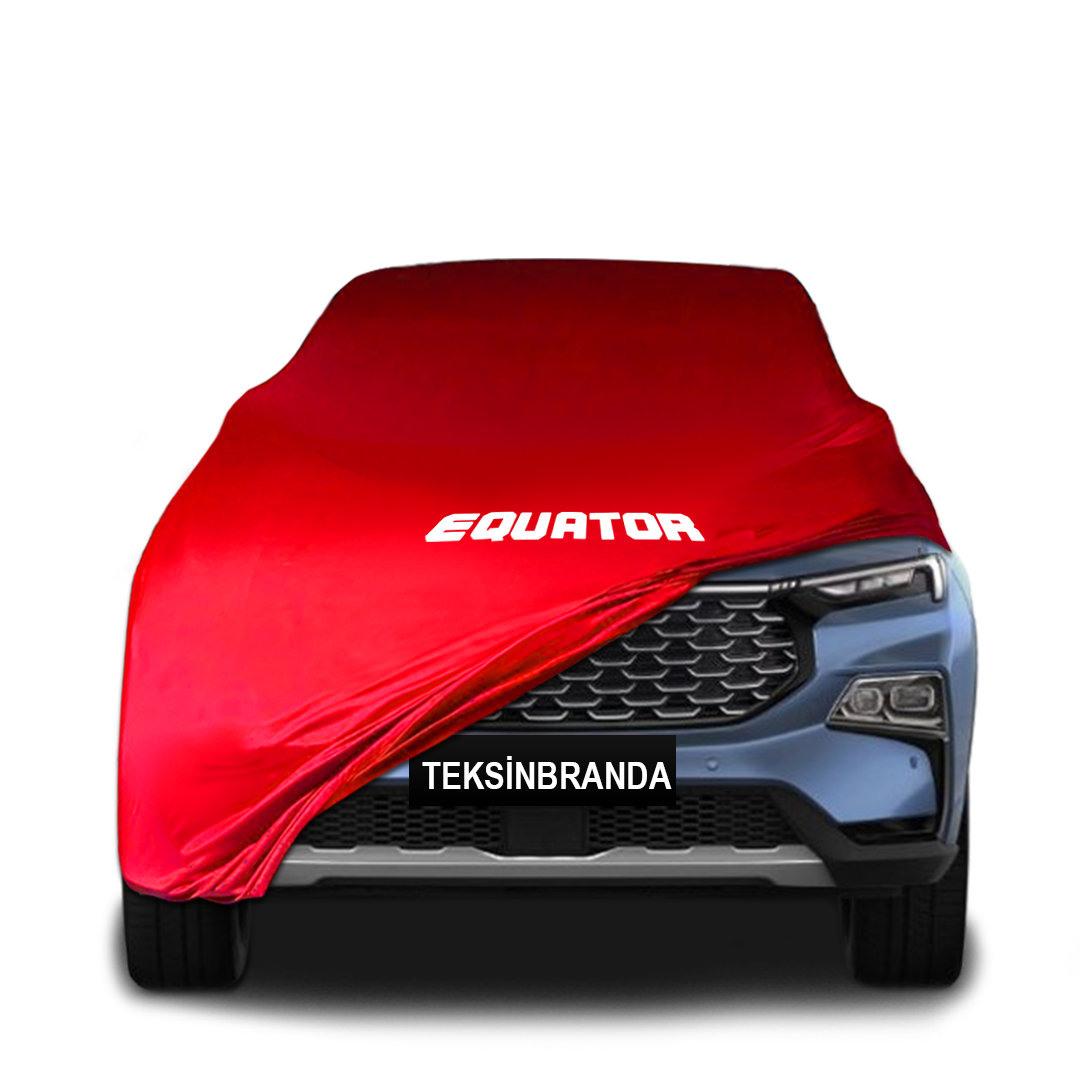 Ford Equator (2021-) Indoor Car Cover Custom Fit, Black, Gray, Blue, Red Color