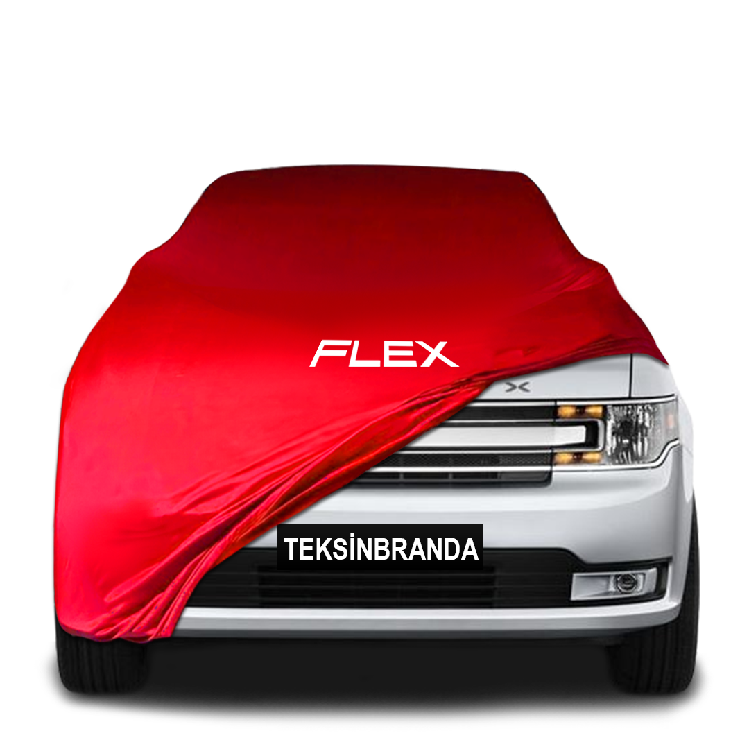 Ford Flex Indoor Car Cover Custom Fit, Black, Gray, Blue, Red Color