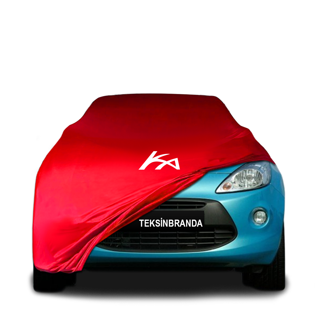 Ford KA Indoor Car Cover Custom Fit, Black, Gray, Blue, Red Color