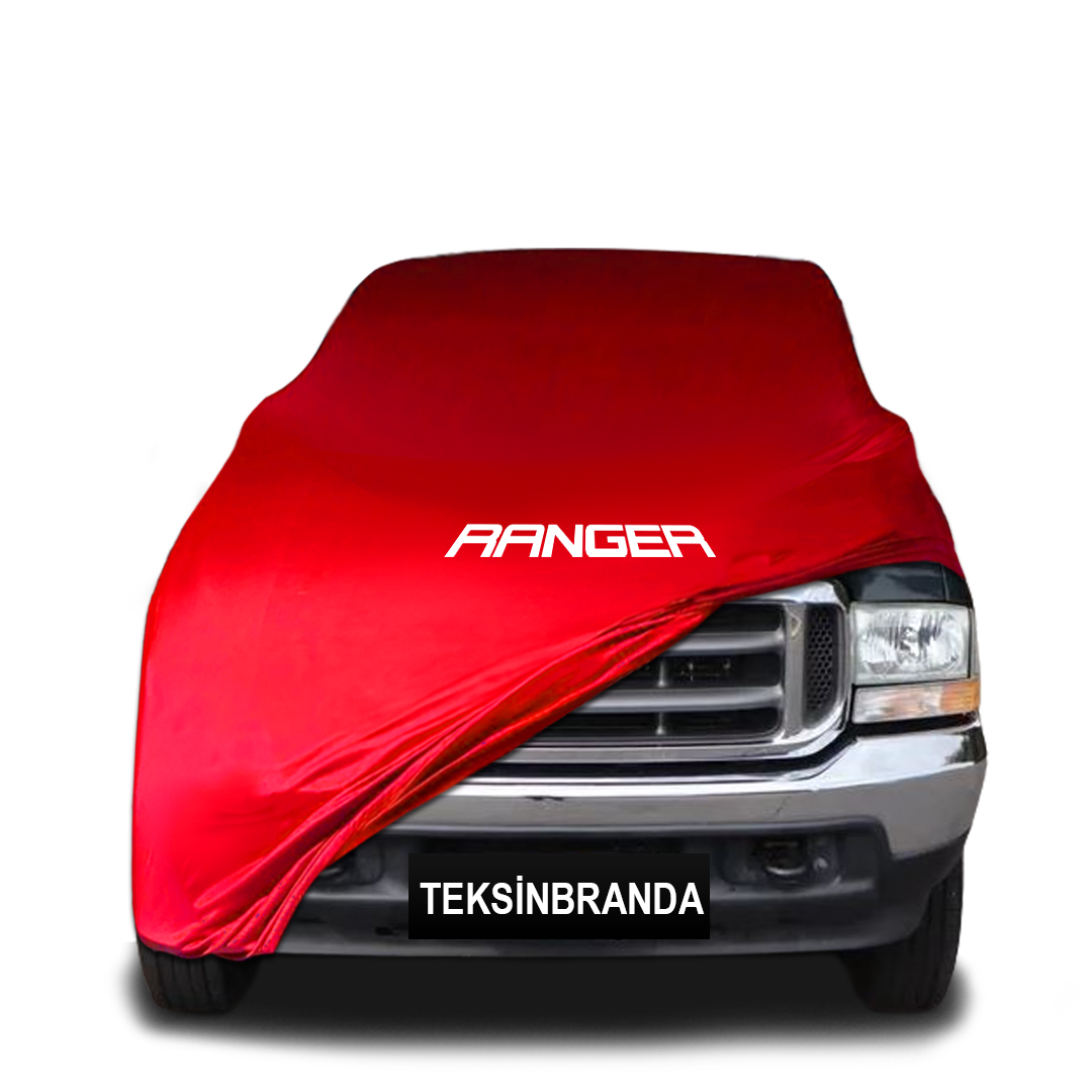 Ford F-250 Ranger Indoor Car Cover Custom Fit, Black, Gray, Blue, Red Color