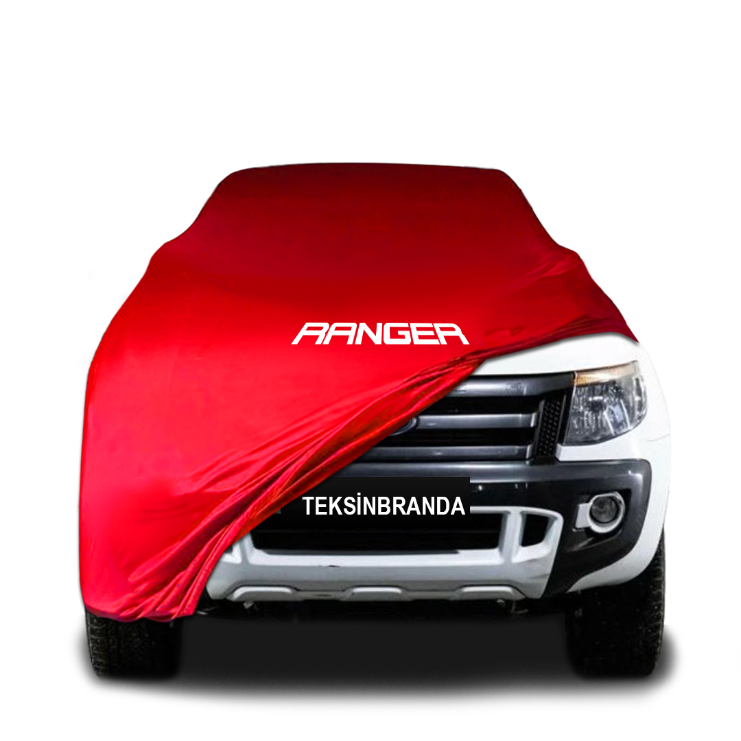 Ford Ranger 3 Indoor Car Cover Custom Fit, Black, Gray, Blue, Red Color