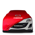 Mazda 3 2 Hatchback (2009-2013) Indoor Car Cover Custom Fit, Black, Gray, Blue, Red Color