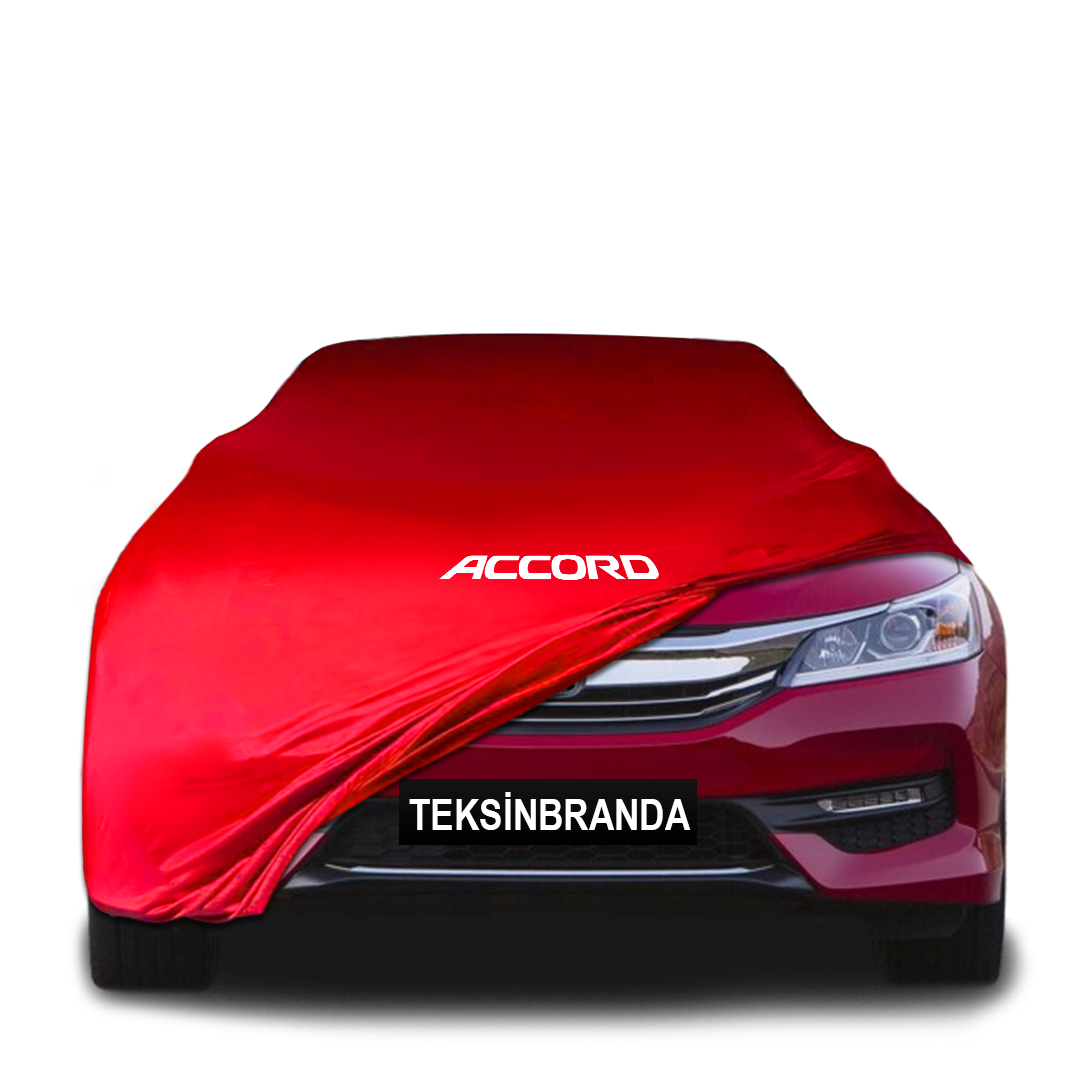Honda Accord 9 Sedan Indoor Car Cover Custom Fit, Black, Gray, Blue, Red Color
