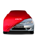Honda Civic Sedan 7 Sedan (2001-2006) Indoor Car Cover Custom Fit, Black, Gray, Blue, Red Color