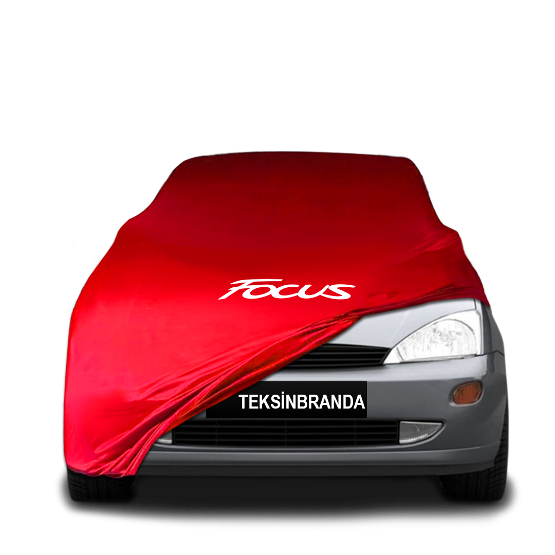 Ford Focus 1 Hatchback (1999-2005) Indoor Car Cover Custom Fit, Black, Gray, Blue, Red Color