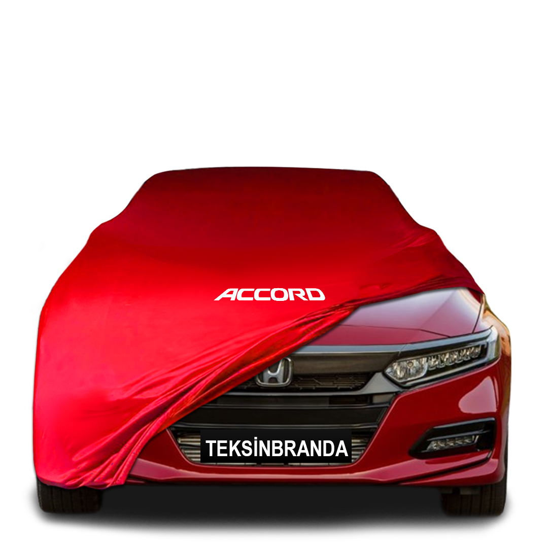 Honda Accord 10 Sedan (2017-) Indoor Car Cover Custom Fit, Black, Gray, Blue, Red Color