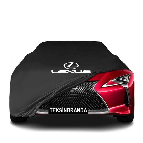 Lexus LC Coupe Cabrio Indoor Car Cover Custom Fit, Black, Gray, Blue, Red Color