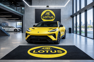 LOTUS Premium Luxury Rug (60x87) INCH (150x220) cm Home, Garage & Display Carpet Auto Area Carpet, Car Garage Decor,Car Floor Mat