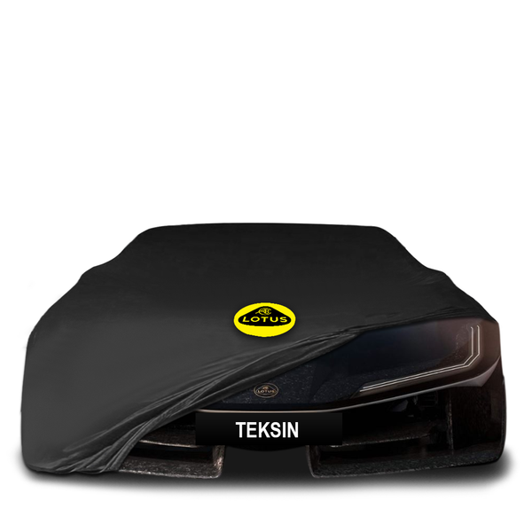 Lotus Theory 1 (2024-) Indoor Car Cover Custom Fit, Black, Gray, Blue, Red Color