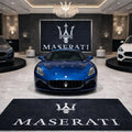 Maserati Premium Luxury Rug (60x87) INCH (150x220) cm Home, Garage & Display Carpet Auto Area Carpet, Car Garage Decor,Car Floor Mat