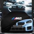 BMW 2 G87 M2 (2023-) Custom Fit Indoor Car Cover Soft Stretch Black Gray Blue Red Dust Protection Garage Cover Laser Cut + Bag