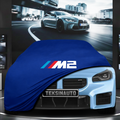 BMW 2 G87 M2 (2023-) Custom Fit Indoor Car Cover Soft Stretch Black Gray Blue Red Dust Protection Garage Cover Laser Cut + Bag