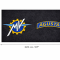 MV AGUSTA Premium Custom Rug (28x87) INCHS (75x220)Cm – Motorcycle Garage & Room Decor