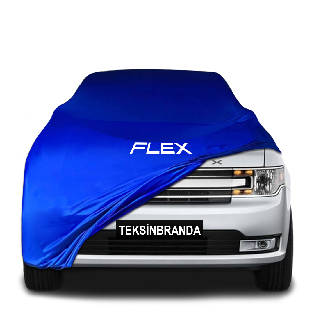 Ford Flex Indoor Car Cover Custom Fit, Black, Gray, Blue, Red Color