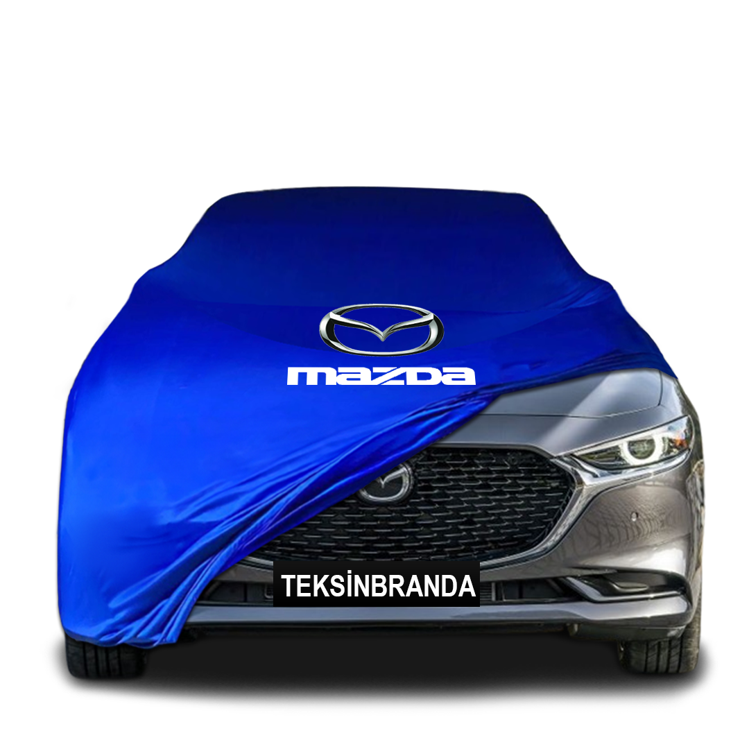 Mazda 3 4 Hatchback (2019-) Indoor Car Cover Custom Fit, Black, Gray, Blue, Red Color