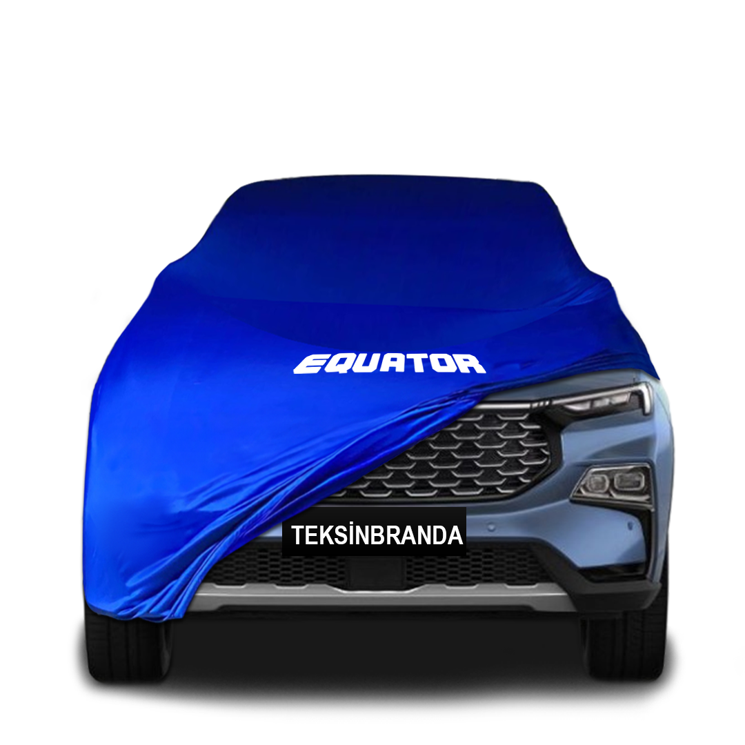 Ford Equator (2021-) Indoor Car Cover Custom Fit, Black, Gray, Blue, Red Color